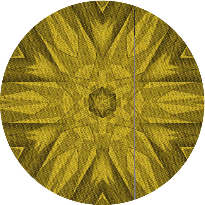 Square Machine Washable Transitional Dark Bronze Brown Rug in a Living Room, wshpat163yw