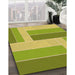 Machine Washable Transitional Dark Yellow Green Rug in a Family Room, wshpat1630org