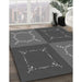 Machine Washable Transitional Gray Rug in a Family Room, wshpat1631gry