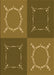 Machine Washable Transitional Dark Bronze Brown Rug, wshpat1631org