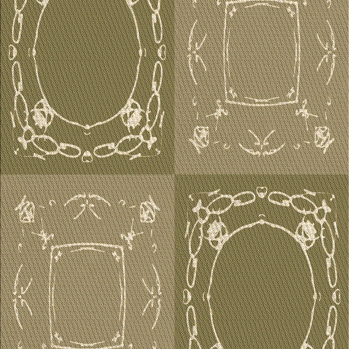 Patterned Oak Brown Rug, pat1632brn