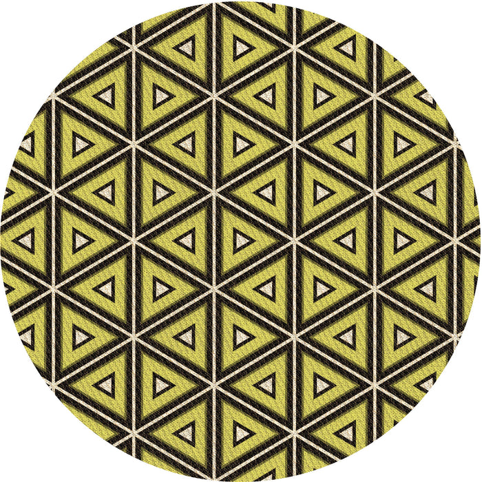 Square Patterned Midnight Gray Rug, pat1633brn