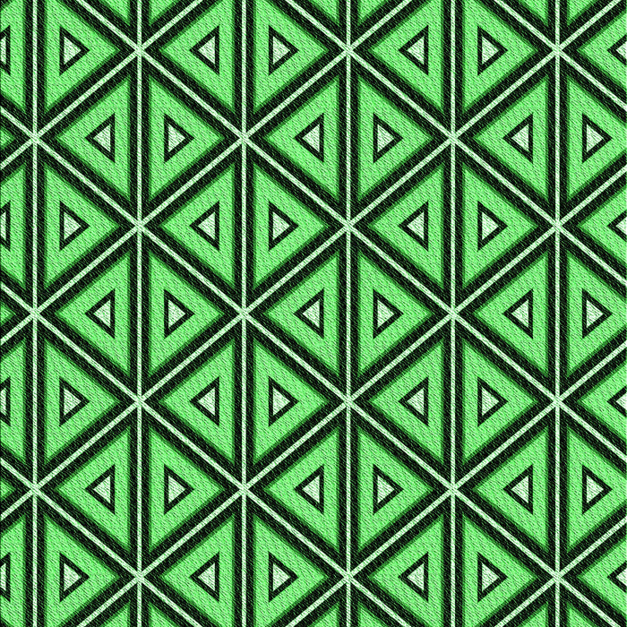 Patterned Deep Emerald Green Rug, pat1633grn