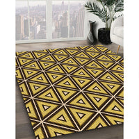 Patterned Red Rug, pat1633org