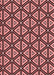 Patterned Light Coral Pink Rug, pat1633rd