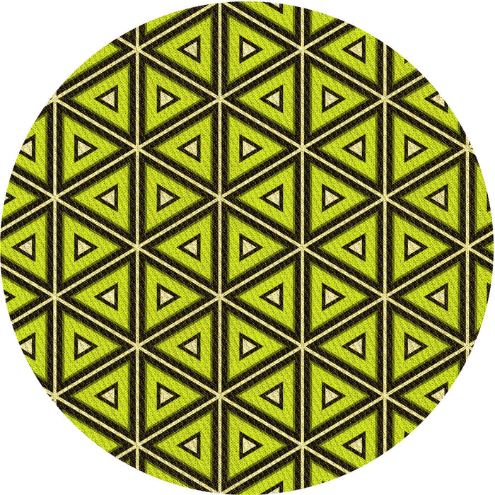 Square Machine Washable Transitional Dark Forest Green Rug in a Living Room, wshpat1633yw