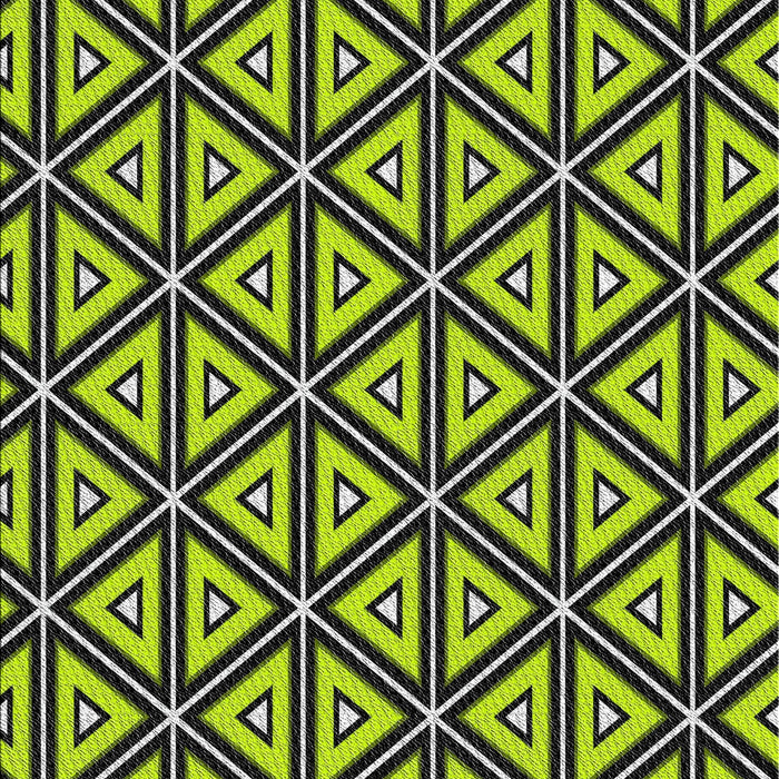 Patterned Green Novelty Rug, pat1633