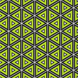 Square Patterned Green Novelty Rug, pat1633