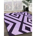 Machine Washable Transitional Purple Rug in a Family Room, wshpat1634pur