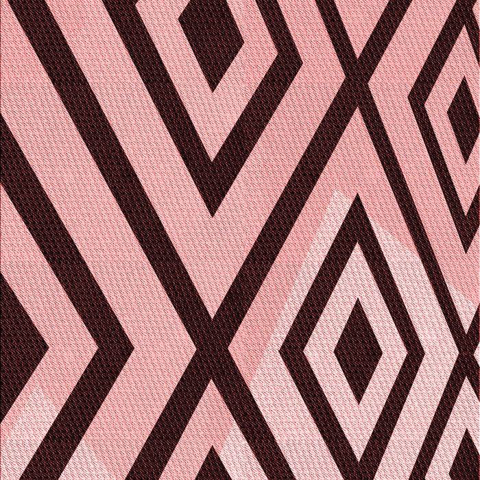 Patterned Pastel Pink Rug, pat1634rd