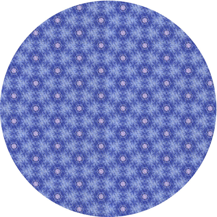 Square Machine Washable Transitional Sky Blue Rug in a Living Room, wshpat1635blu