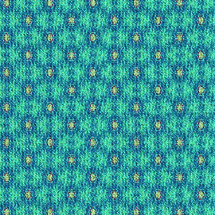 Machine Washable Transitional Dark Turquoise Green Rug, wshpat1635lblu