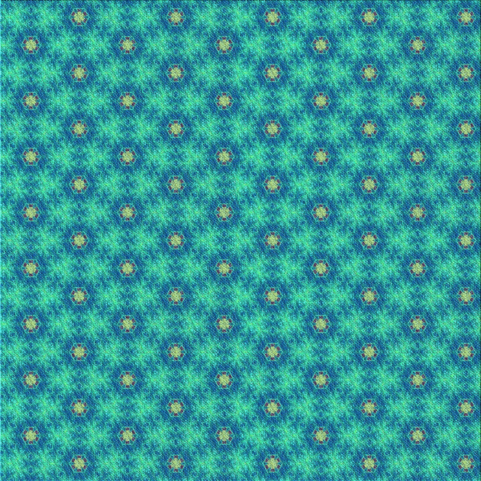 Round Patterned Dark Turquoise Green Rug, pat1635lblu