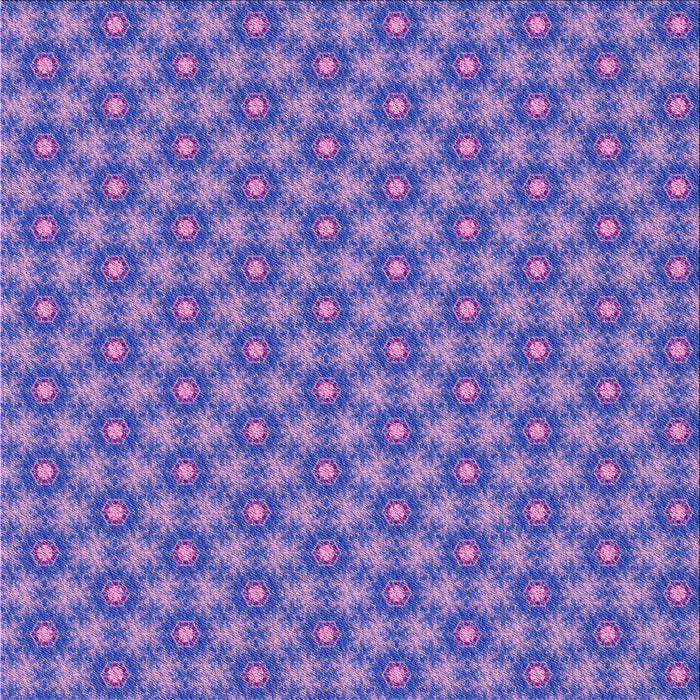 Round Patterned Purple Mimosa Purple Rug, pat1635pur