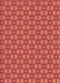 Machine Washable Transitional Red Rug, wshpat1635rd