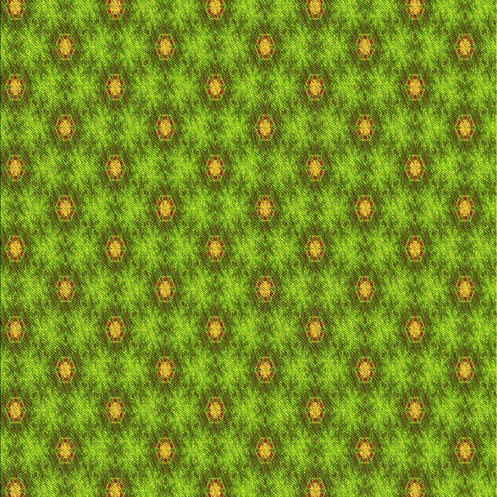 Machine Washable Transitional Green Rug, wshpat1635yw