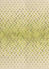 Machine Washable Transitional Khaki Gold Rug, wshpat1636brn