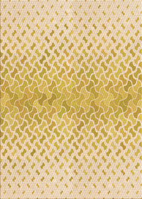 Machine Washable Transitional Sun Yellow Rug, wshpat1636org