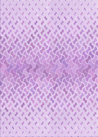 Machine Washable Transitional Purple Rug, wshpat1636pur