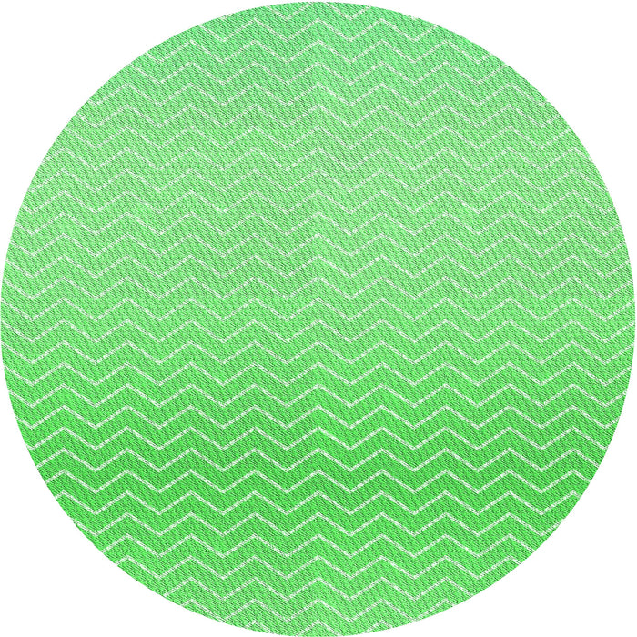 Square Patterned Neon Green Rug, pat1638grn