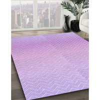 Patterned Purple Rug, pat1638pur