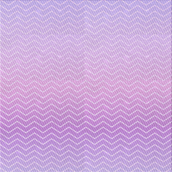 Round Machine Washable Transitional Purple Rug, wshpat1638pur