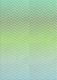 Machine Washable Transitional Green Rug, wshpat1638