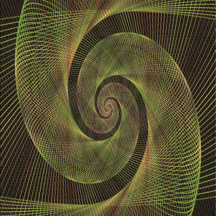 Machine Washable Transitional Dark Yellow Green Rug, wshpat1639brn