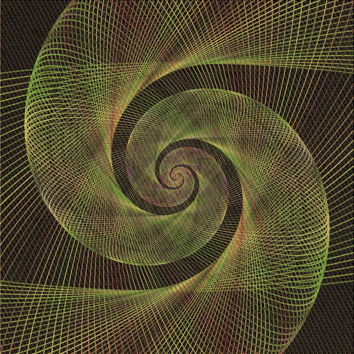 Round Machine Washable Transitional Dark Yellow Green Rug, wshpat1639brn