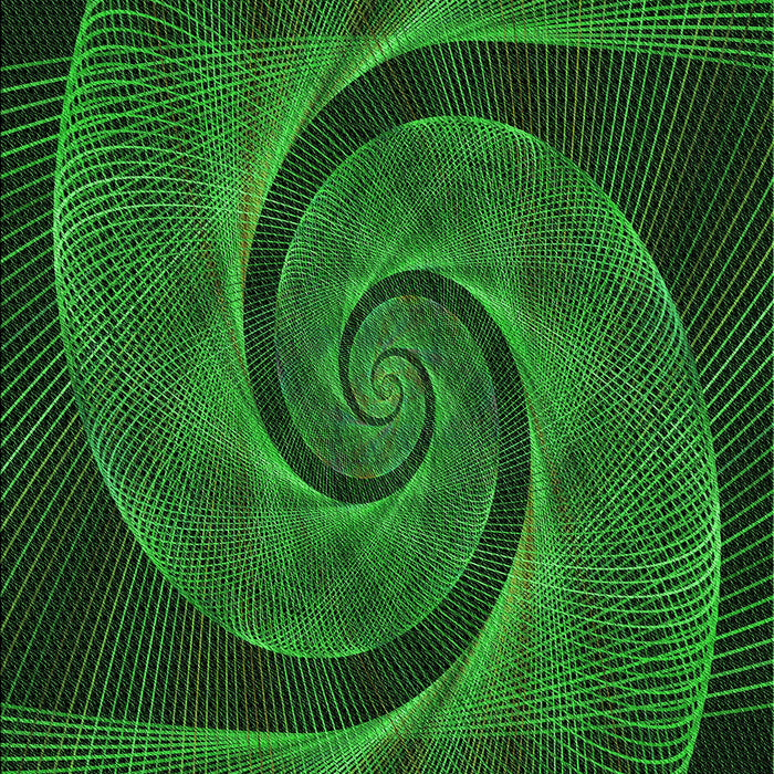 Machine Washable Transitional Dark Forest Green Rug, wshpat1639grn