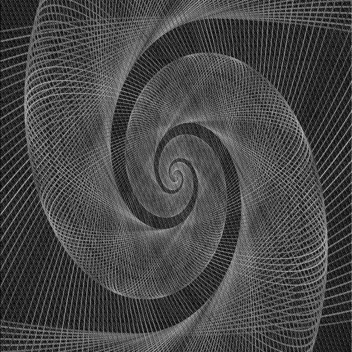 Machine Washable Transitional Midnight Gray Rug, wshpat1639gry