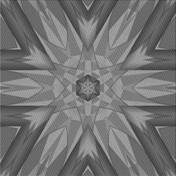 Square Patterned Dark Gray Novelty Rug, pat163