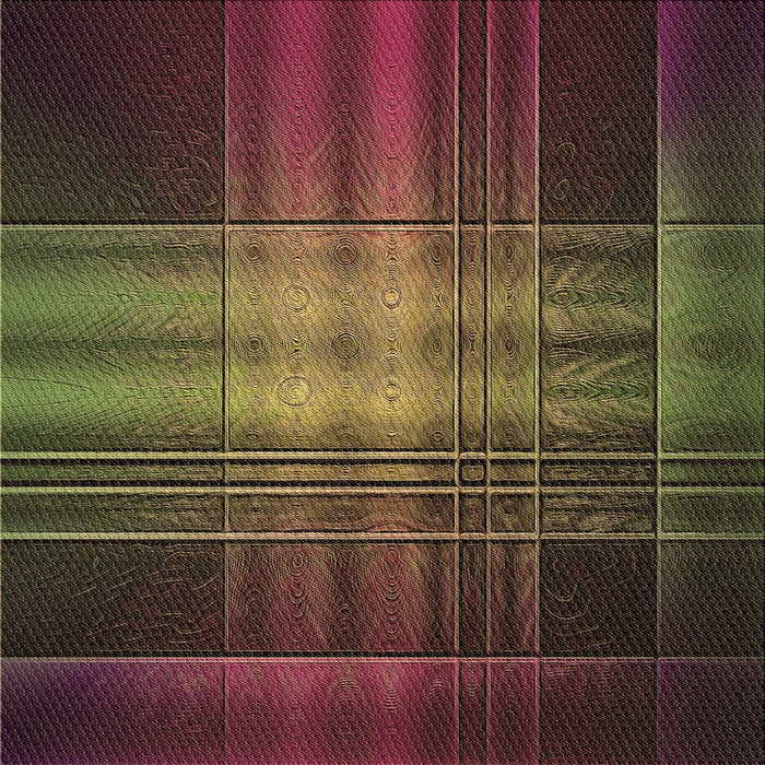 Round Patterned Dark Scarlet Red Rug, pat164brn