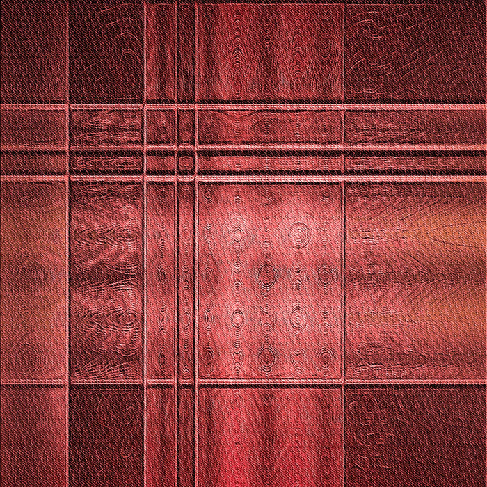 Patterned Red Rug, pat164rd