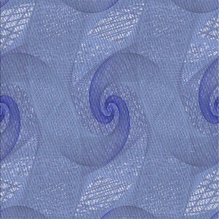 Patterned Sky Blue Rug, pat1640blu