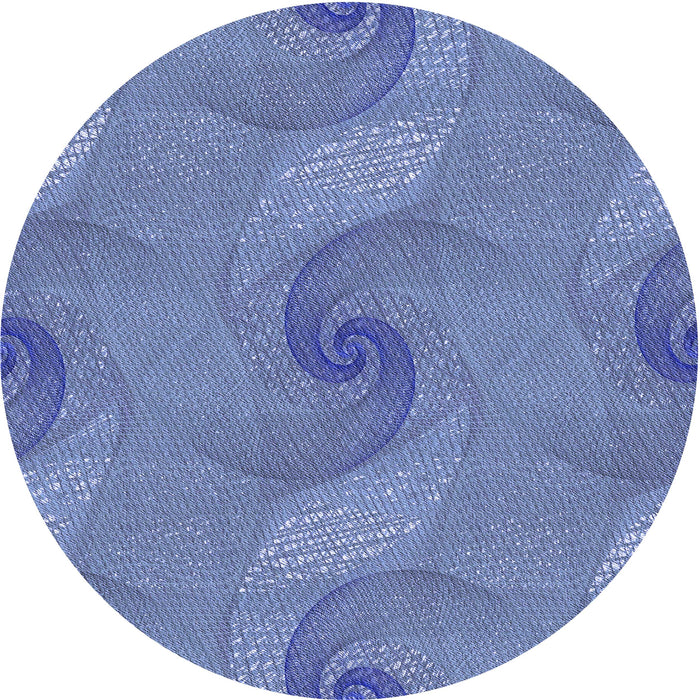 Square Machine Washable Transitional Sky Blue Rug in a Living Room, wshpat1640blu