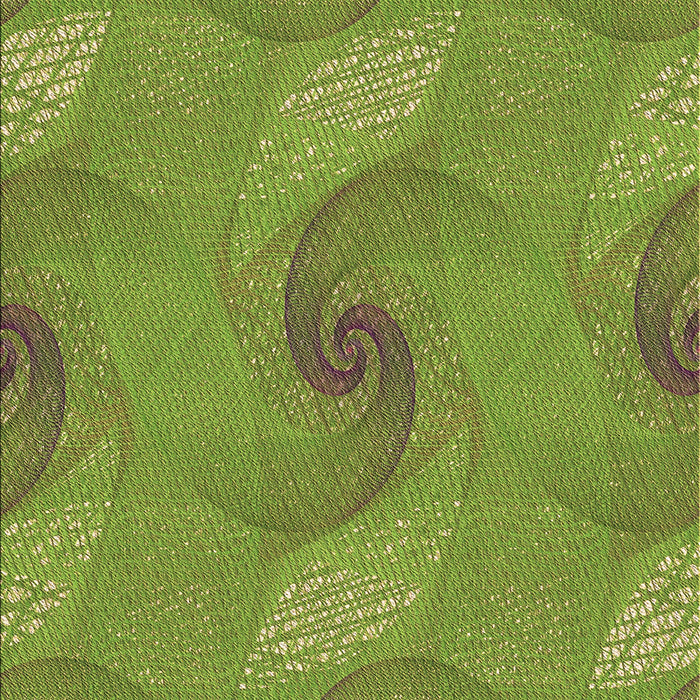 Machine Washable Transitional Pistachio Green Rug, wshpat1640brn