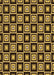 Machine Washable Transitional Yellow Rug, wshpat1642org