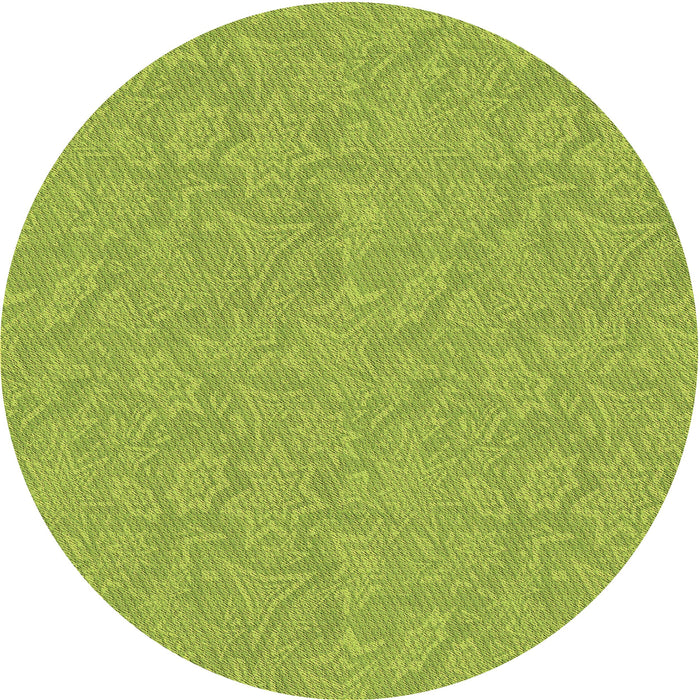 Square Machine Washable Transitional Green Rug in a Living Room, wshpat1643brn