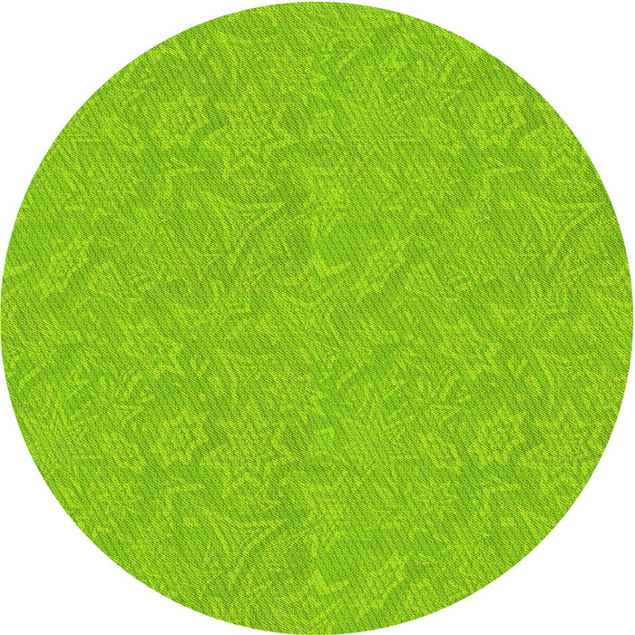 Square Machine Washable Transitional Green Rug in a Living Room, wshpat1643yw