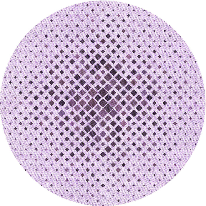 Square Machine Washable Transitional Lilac Purple Rug in a Living Room, wshpat1644pur
