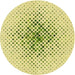 Square Machine Washable Transitional Green Rug in a Living Room, wshpat1644yw