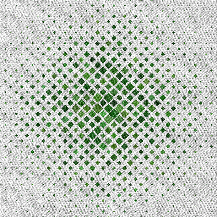 Sideview of Patterned Sage Green Abstract Machine Washable Rug, wshpat1644