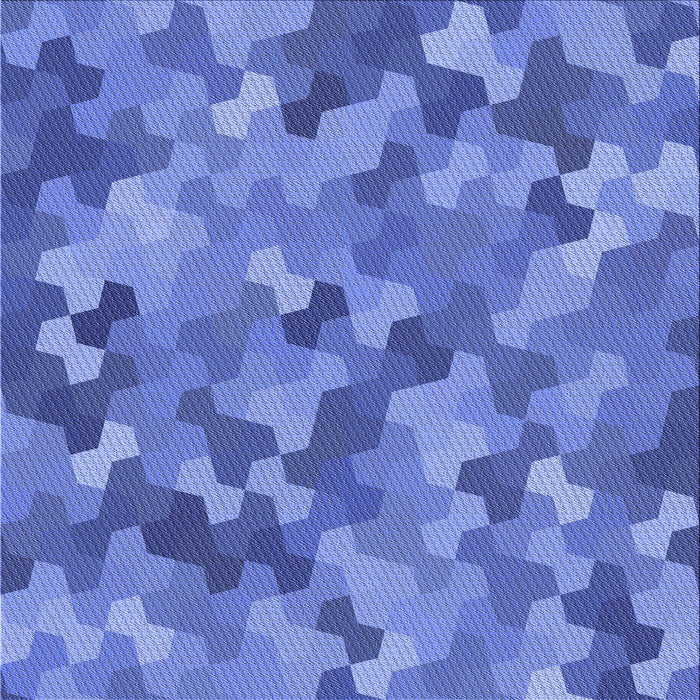 Round Patterned Sky Blue Rug, pat1645blu