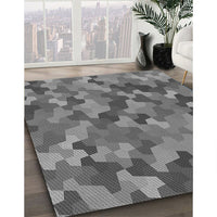 Patterned Gray Rug, pat1645gry