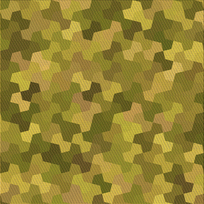 Round Machine Washable Transitional Dark Yellow Green Rug, wshpat1645org