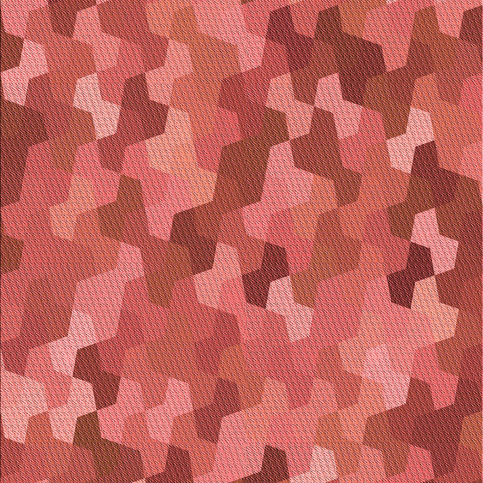 Machine Washable Transitional Red Rug, wshpat1645rd