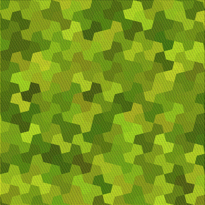 Round Patterned Dark Lime Green Rug, pat1645yw