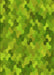 Patterned Dark Lime Green Rug, pat1645yw