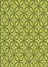 Patterned Neon Yellow Green Rug, pat1646brn